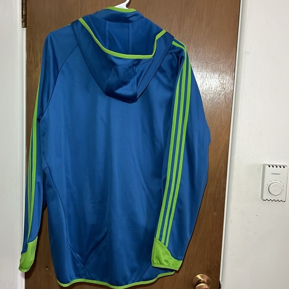 Adidas Seattle Sounders FC Full Zip Hoodie - Picture 6 of 7